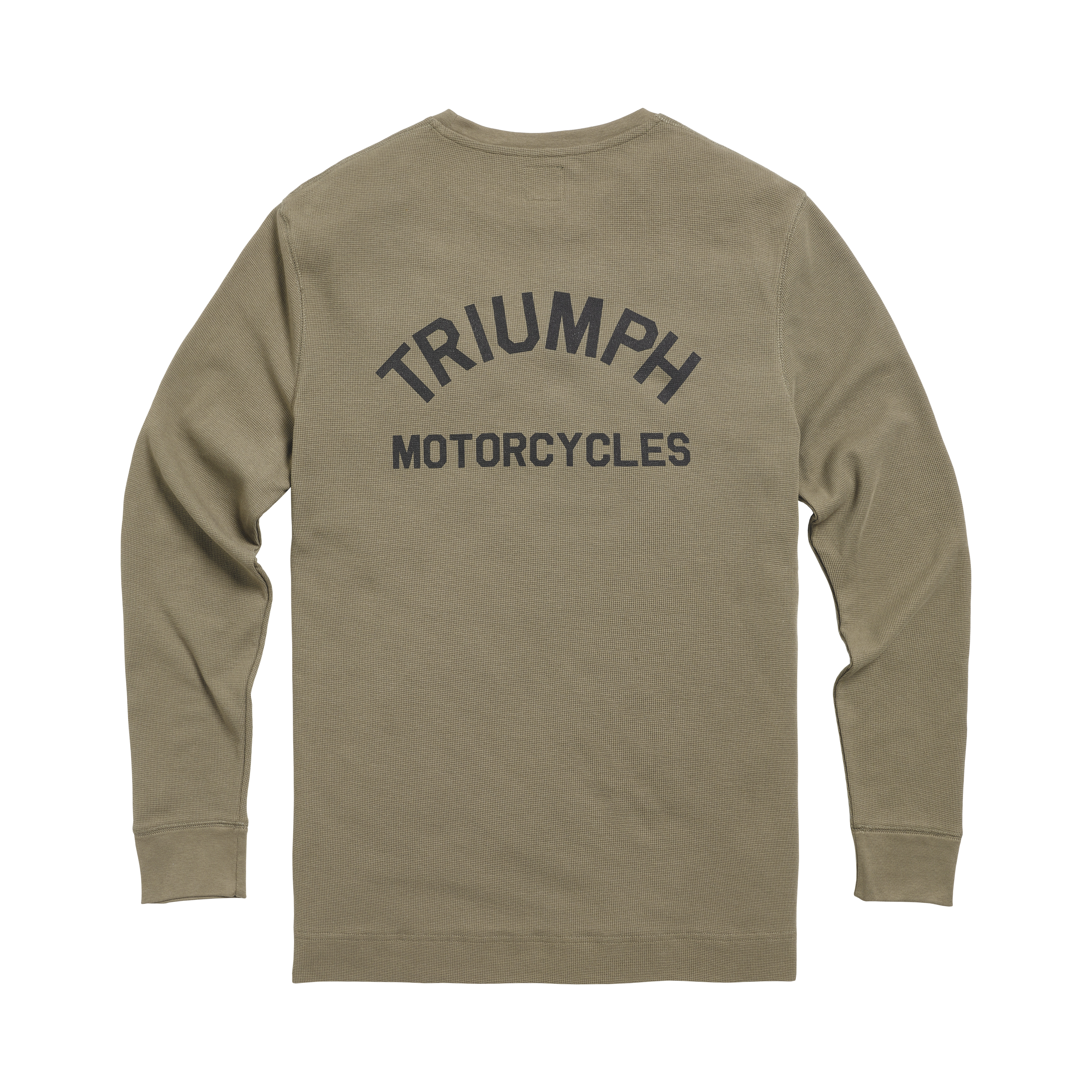 DEAN L/S WAFFLE KHAKI T-SHIRT photo 1