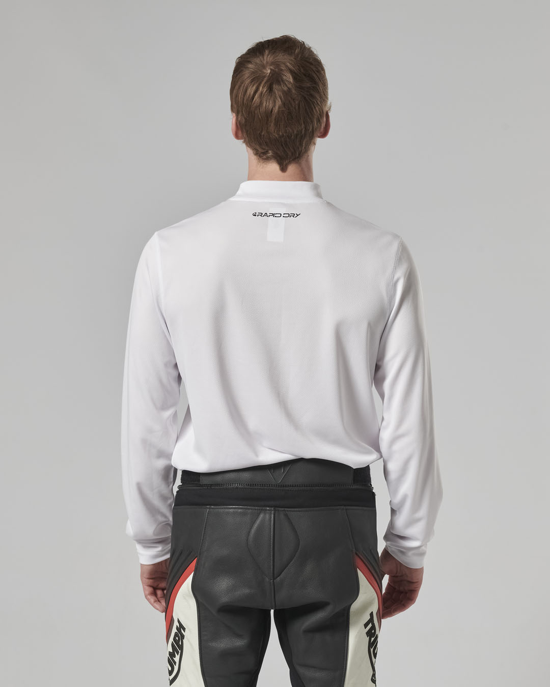 RAPID DRY RACE T-SHIRT - WHITE XS image 8