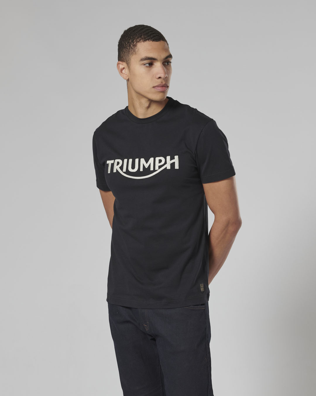 Bamburgh T-Shirt Jet Black photo 8