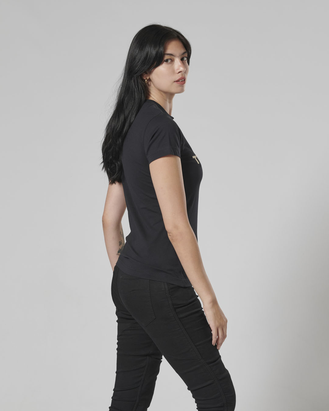 Melrose T-Shirt Jet Black photo 6