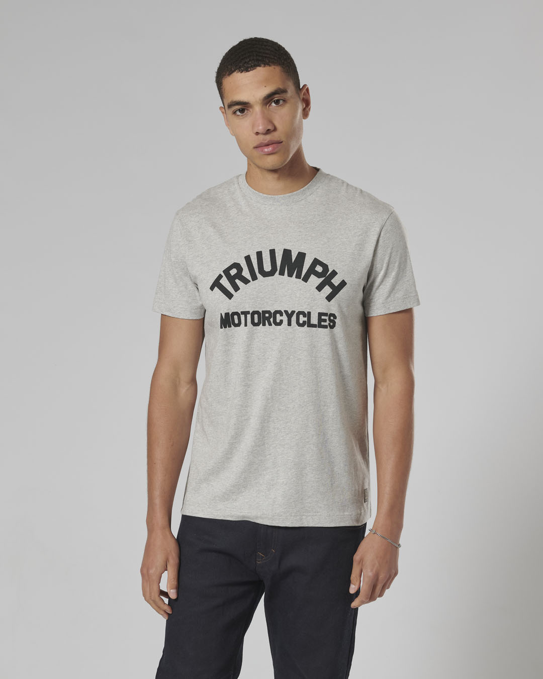 Burnham T-Shirt Grey Marl photo 4