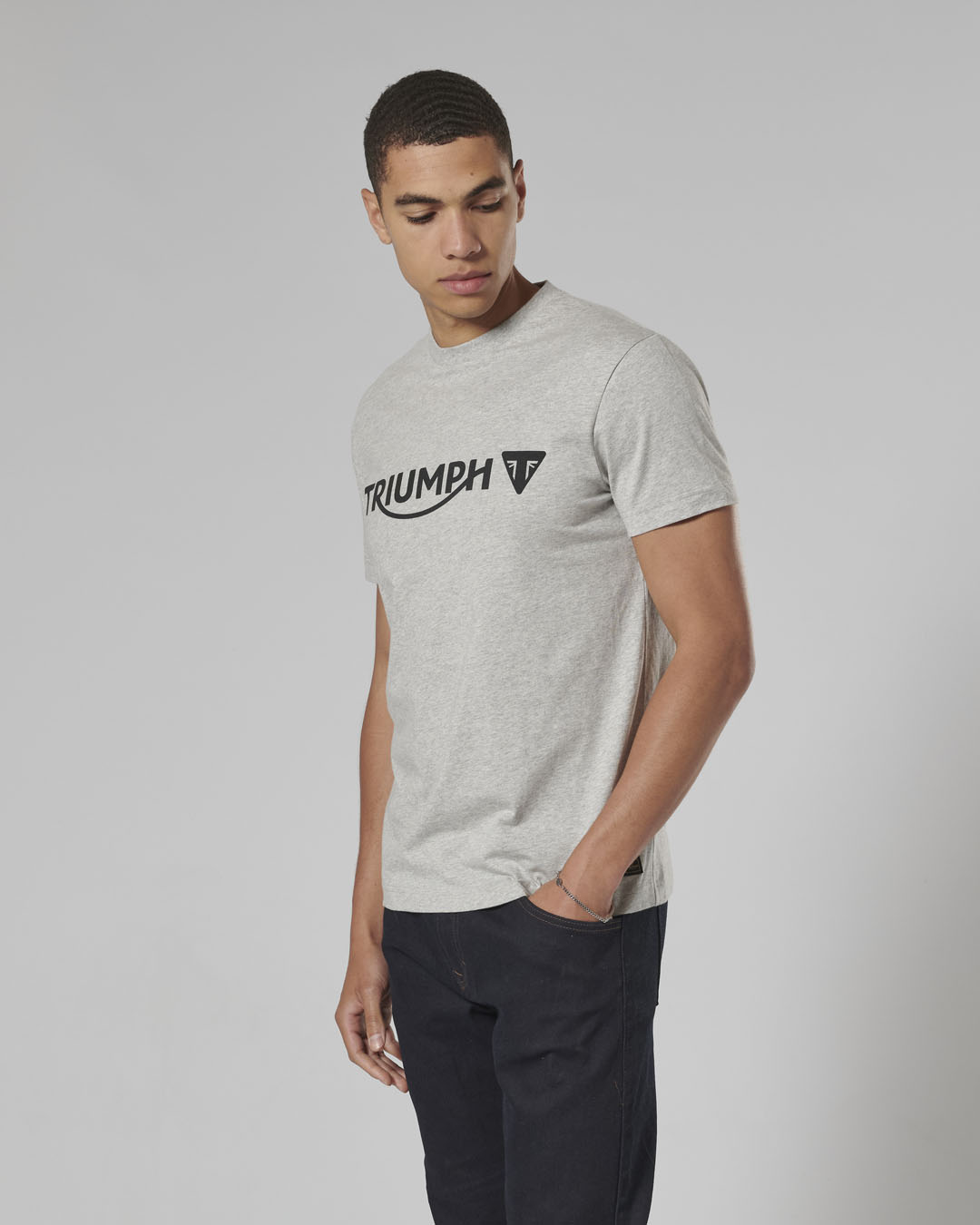 Cartmel T-Shirt Grey Marl photo 5