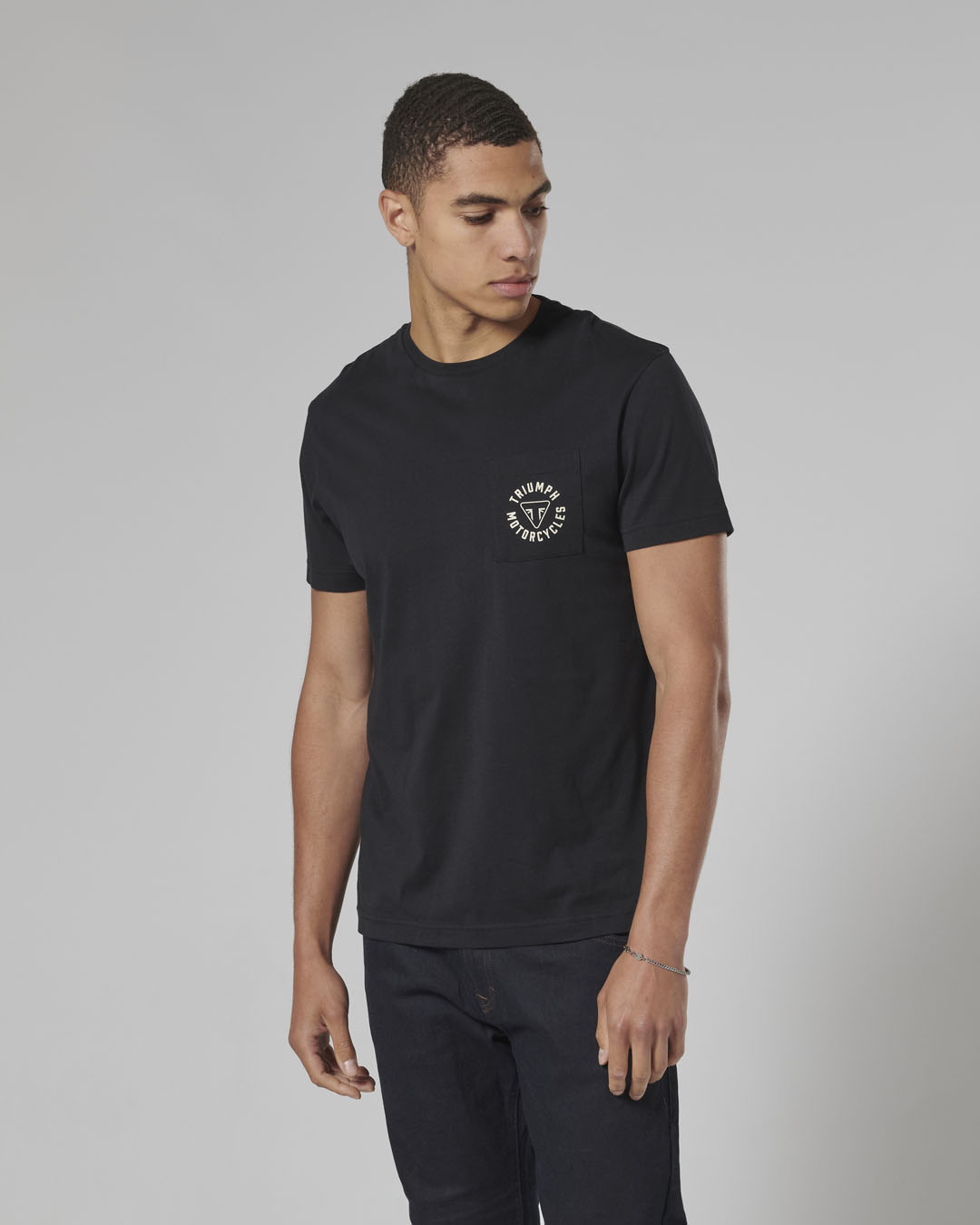 Newlyn T-shirt Jet Black photo 5