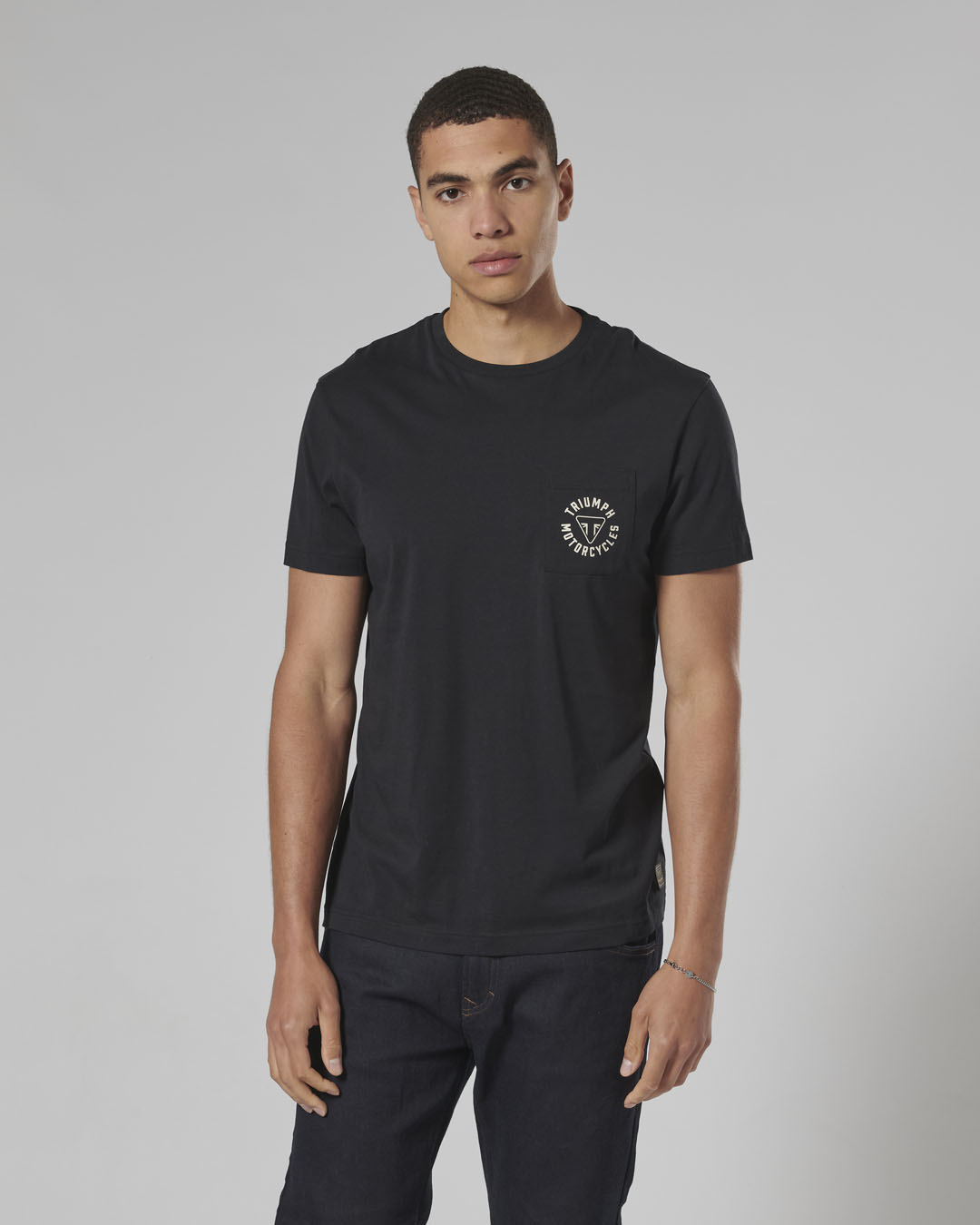 Newlyn T-shirt Jet Black photo 4