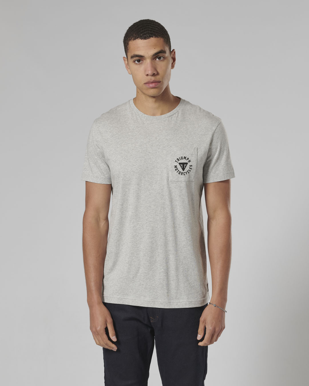 Newlyn T-Shirt Grey Marl photo 4