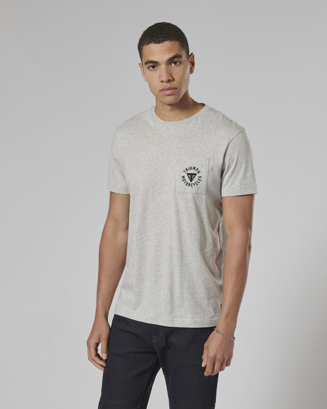 Newlyn T-Shirt Grey Marl photo 1