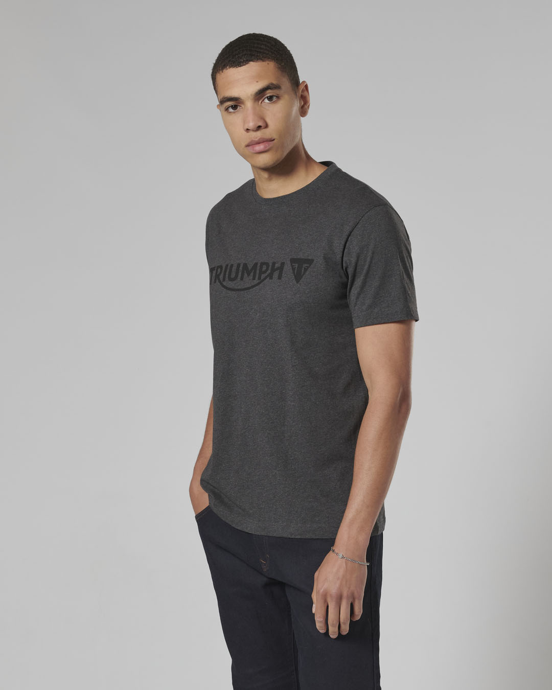 Cartmel Tee Black Marl photo 9