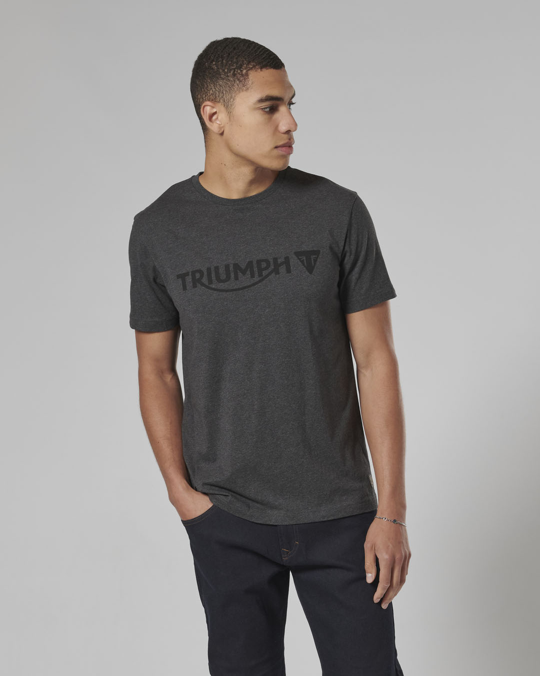 Cartmel Tee Black Marl photo 6