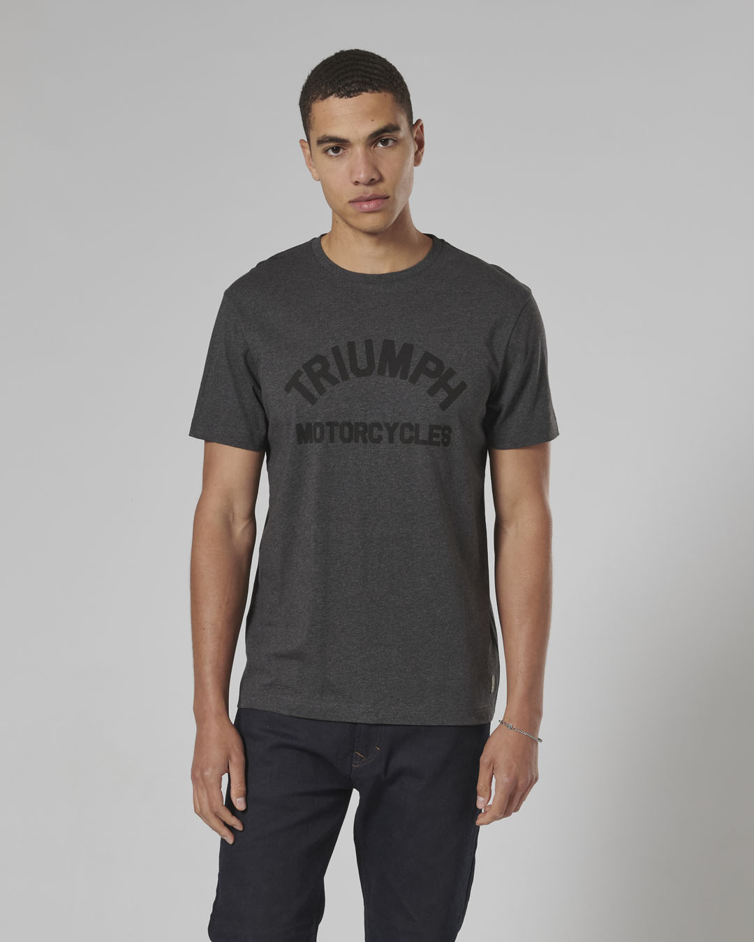 Burnham Tee Black Marl photo 8