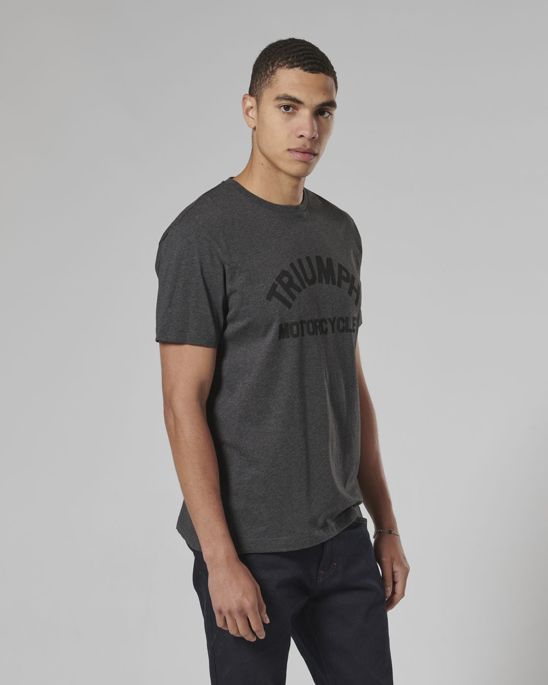 Burnham Tee Black Marl photo 6