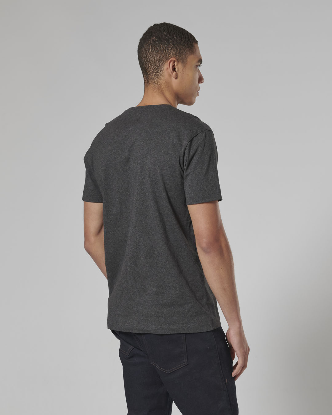 Burnham Tee Black Marl photo 4