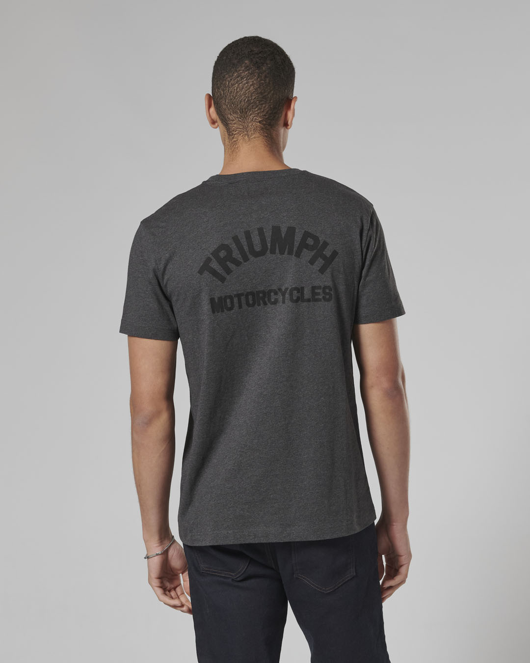 Ditchling Tee Black Marl photo 8