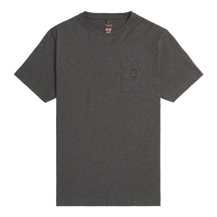 Ditchling Tee Black Marl photo 2