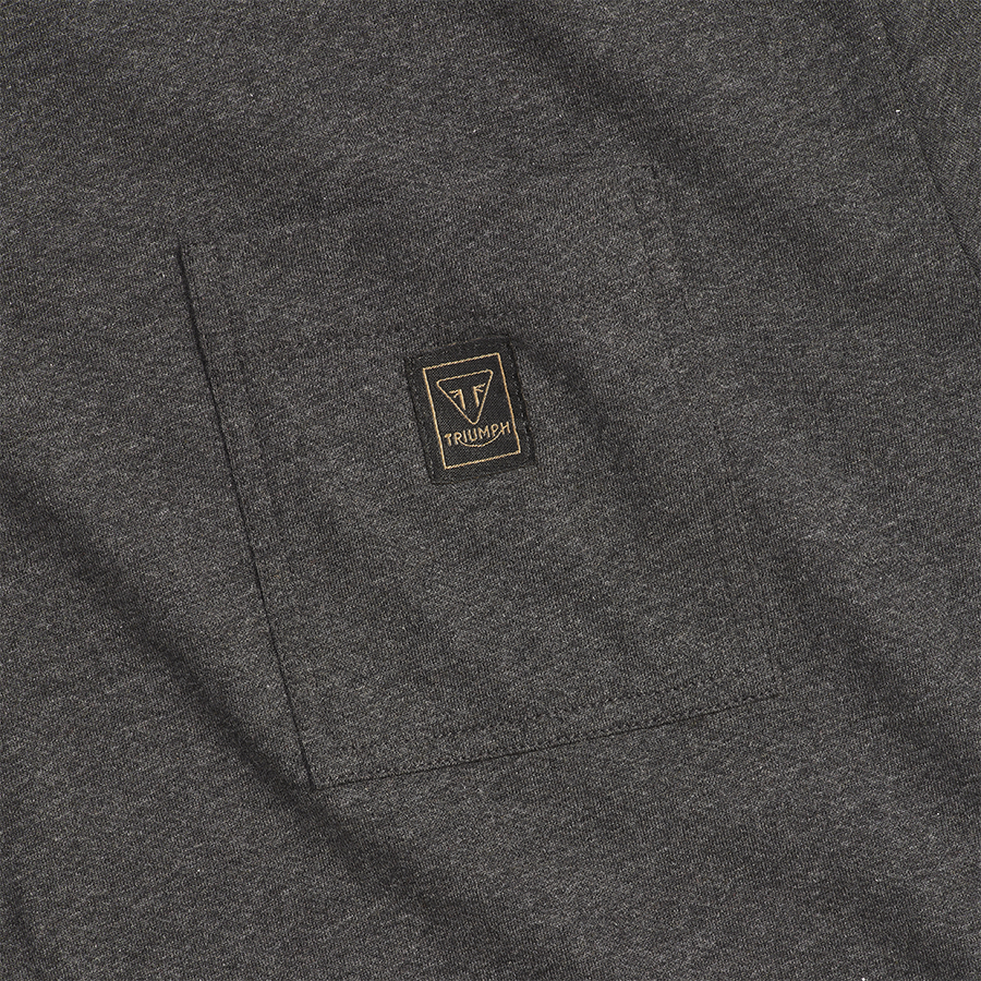 Ditchling Tee Black Marl photo 4