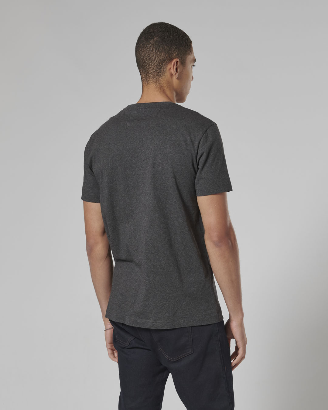 Bamburgh Tee Black Marl photo 6