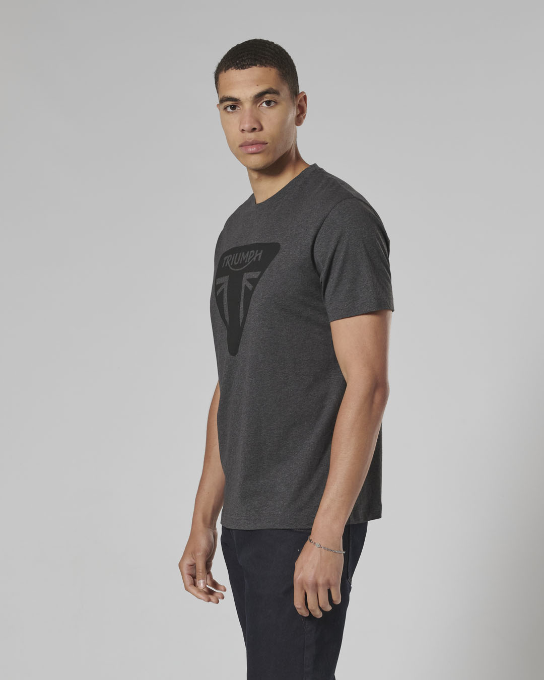 Helstom Tee Black Marl photo 7