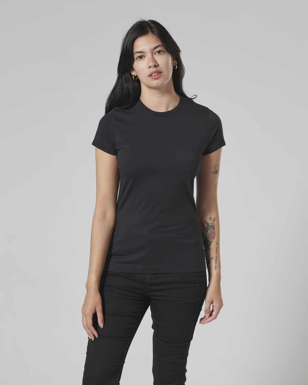 Bonneville Ladies T120 Tee Black photo 6