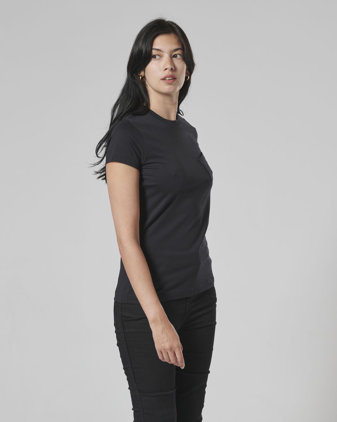 Bonneville Ladies T120 Tee Black photo 8
