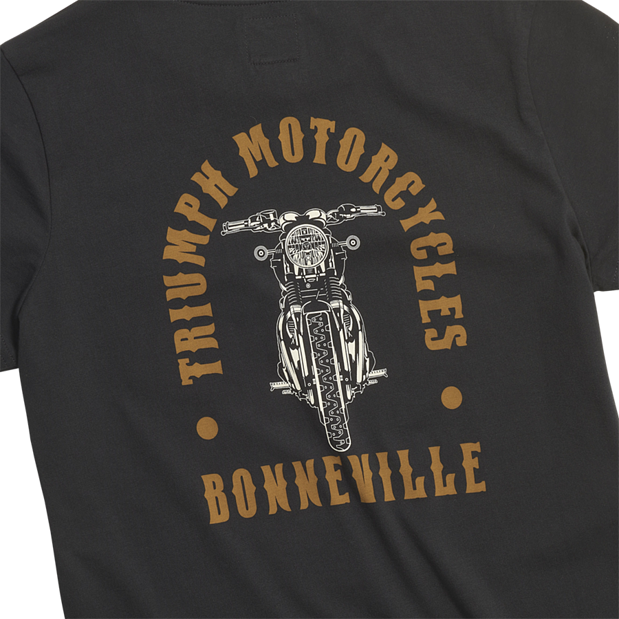 Bonneville Ladies T120 Tee Black photo 5