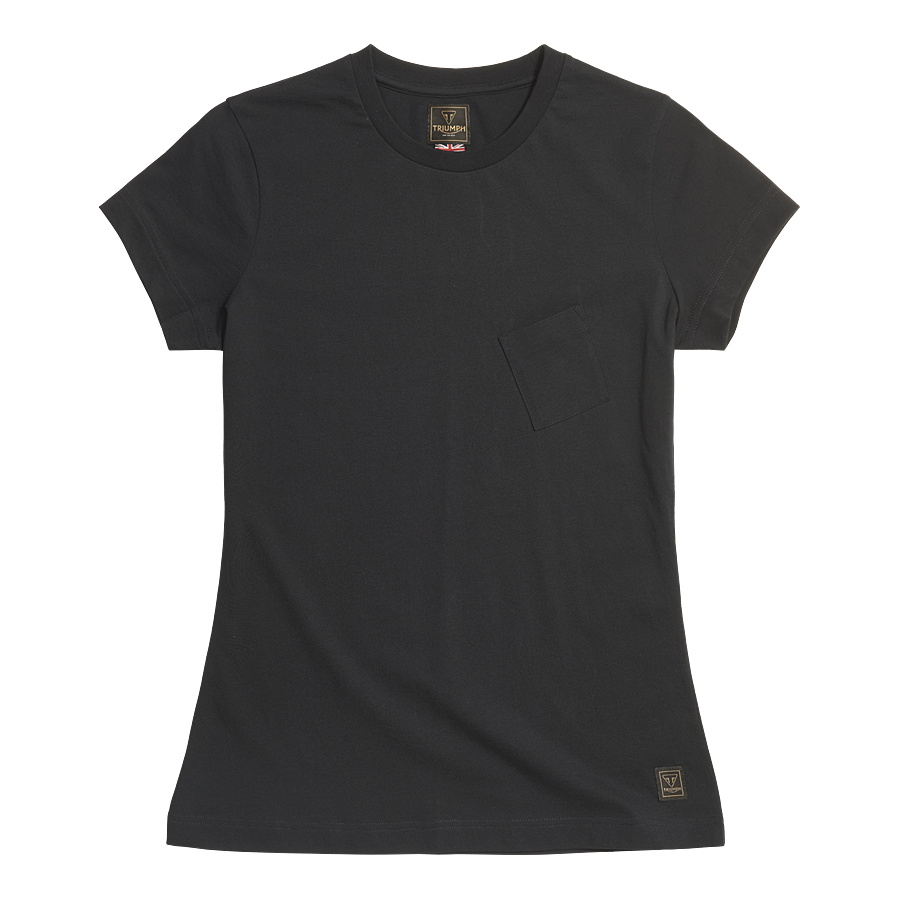 Bonneville Ladies T120 Tee Black photo 3