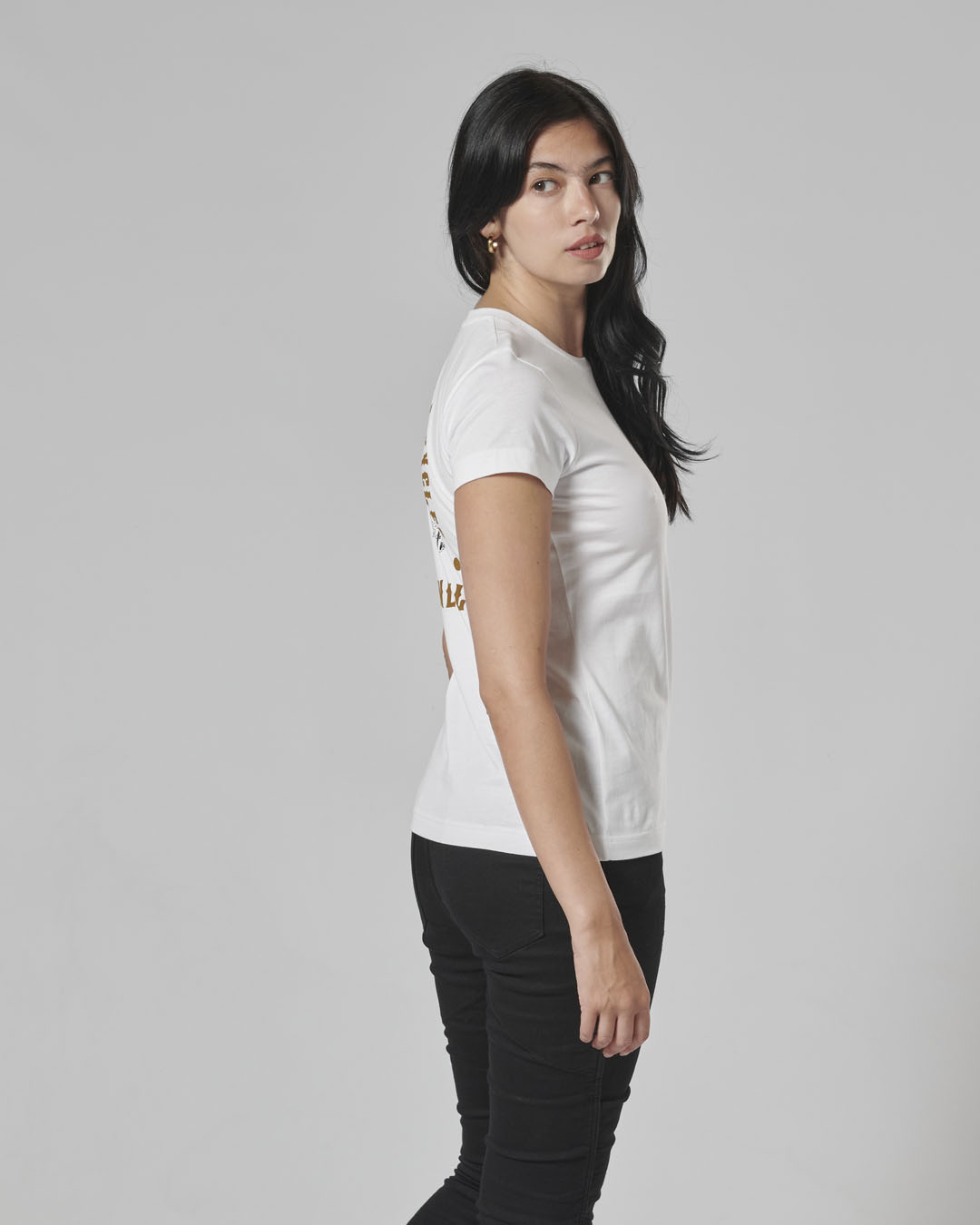 LADIES BONNEVILLE T120 T-SHIRT WHITE XL image 9