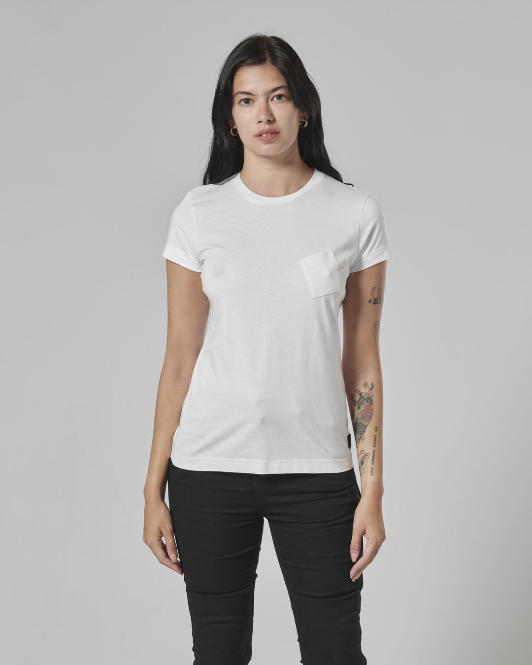 Bonneville Ladies T120 Tee White photo 7
