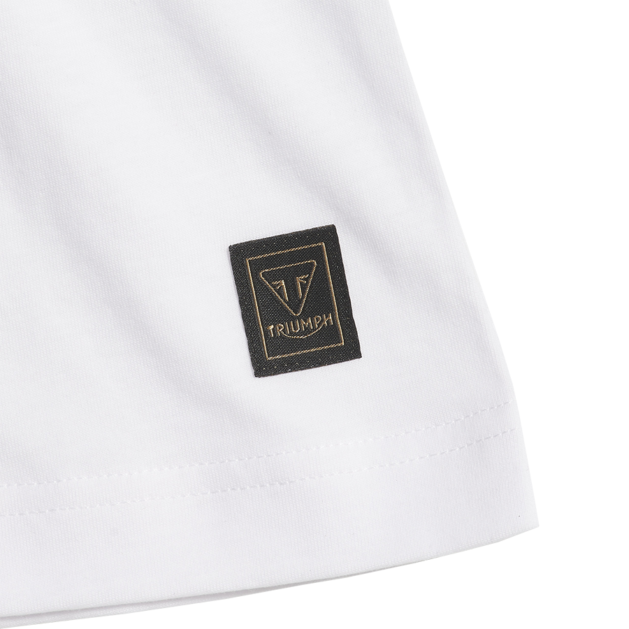 Bonneville Ladies T120 Tee White photo 4