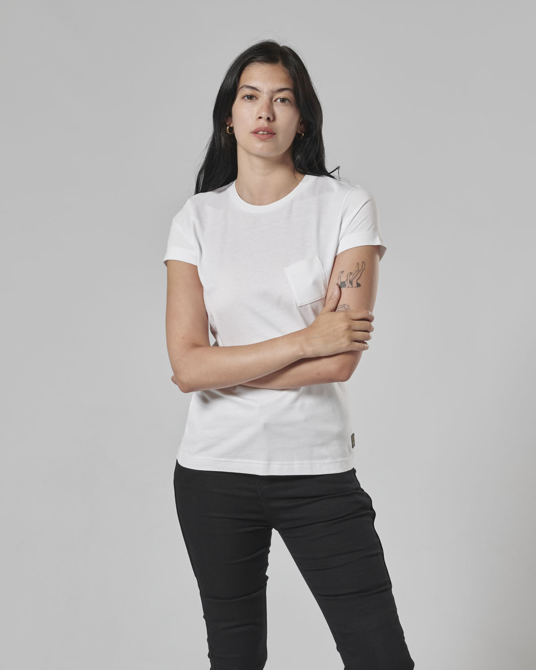 Bonneville Ladies T120 Tee White photo 8