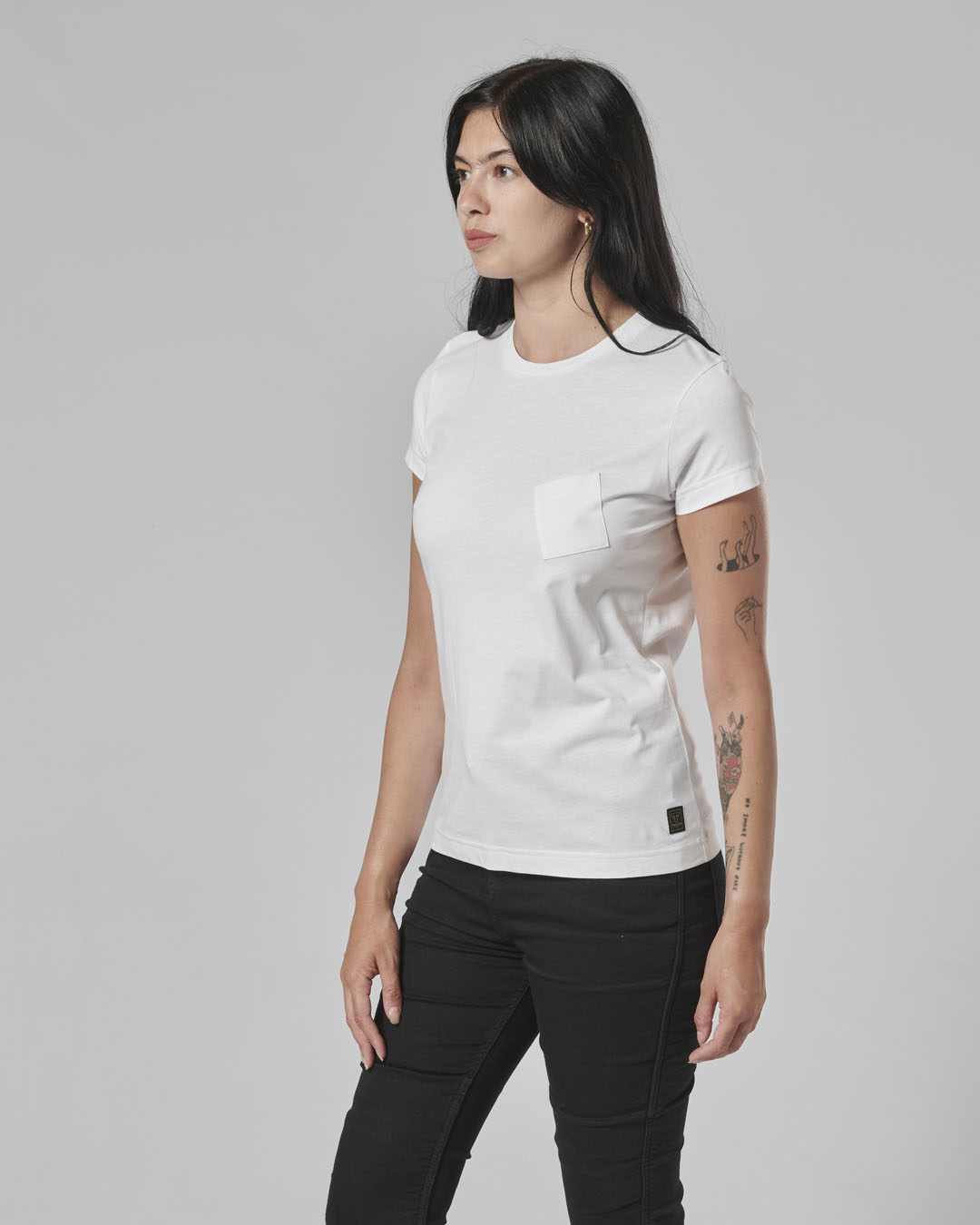 Bonneville Ladies T120 Tee White photo 10