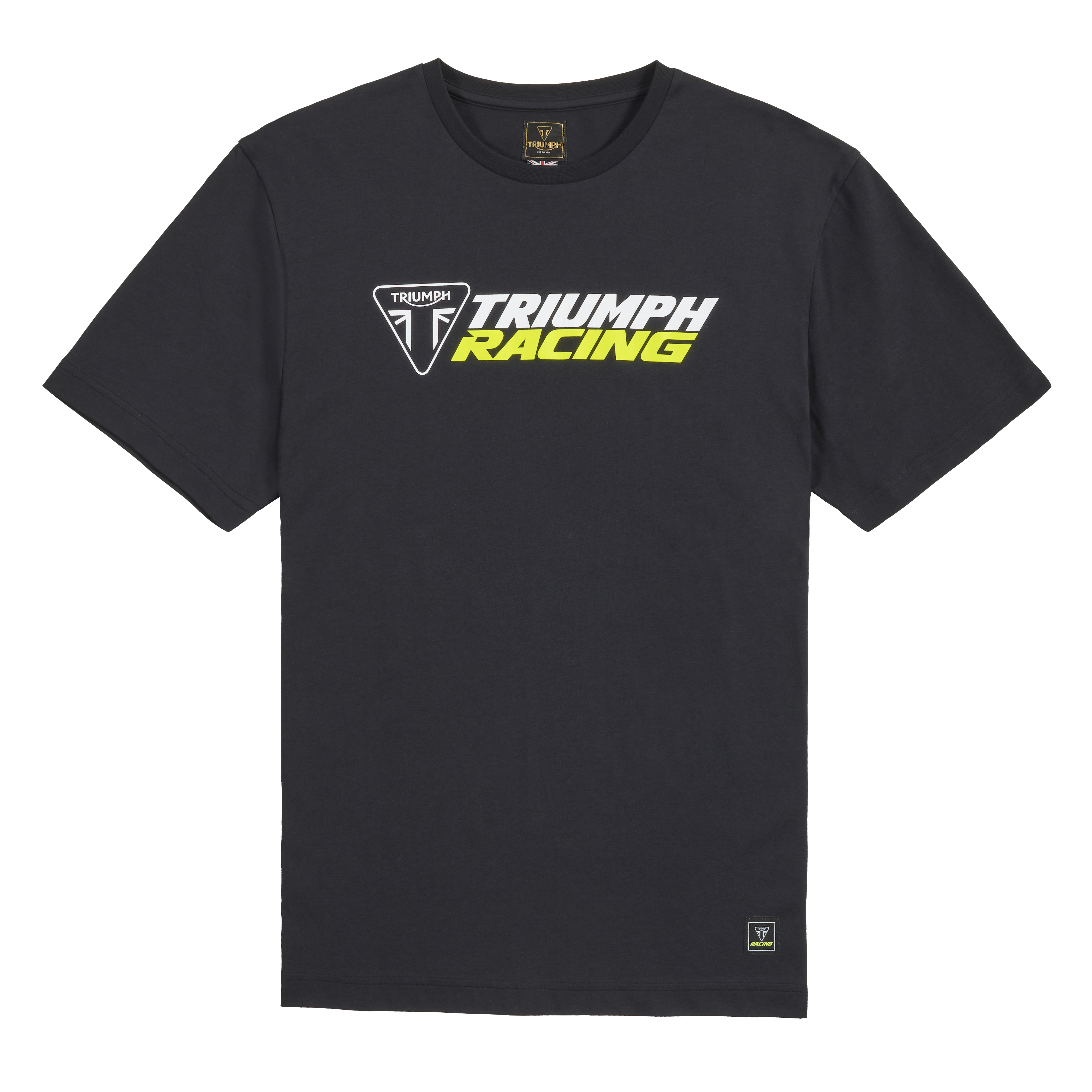 RACING TEE BLACK / YELLOW XL image 7