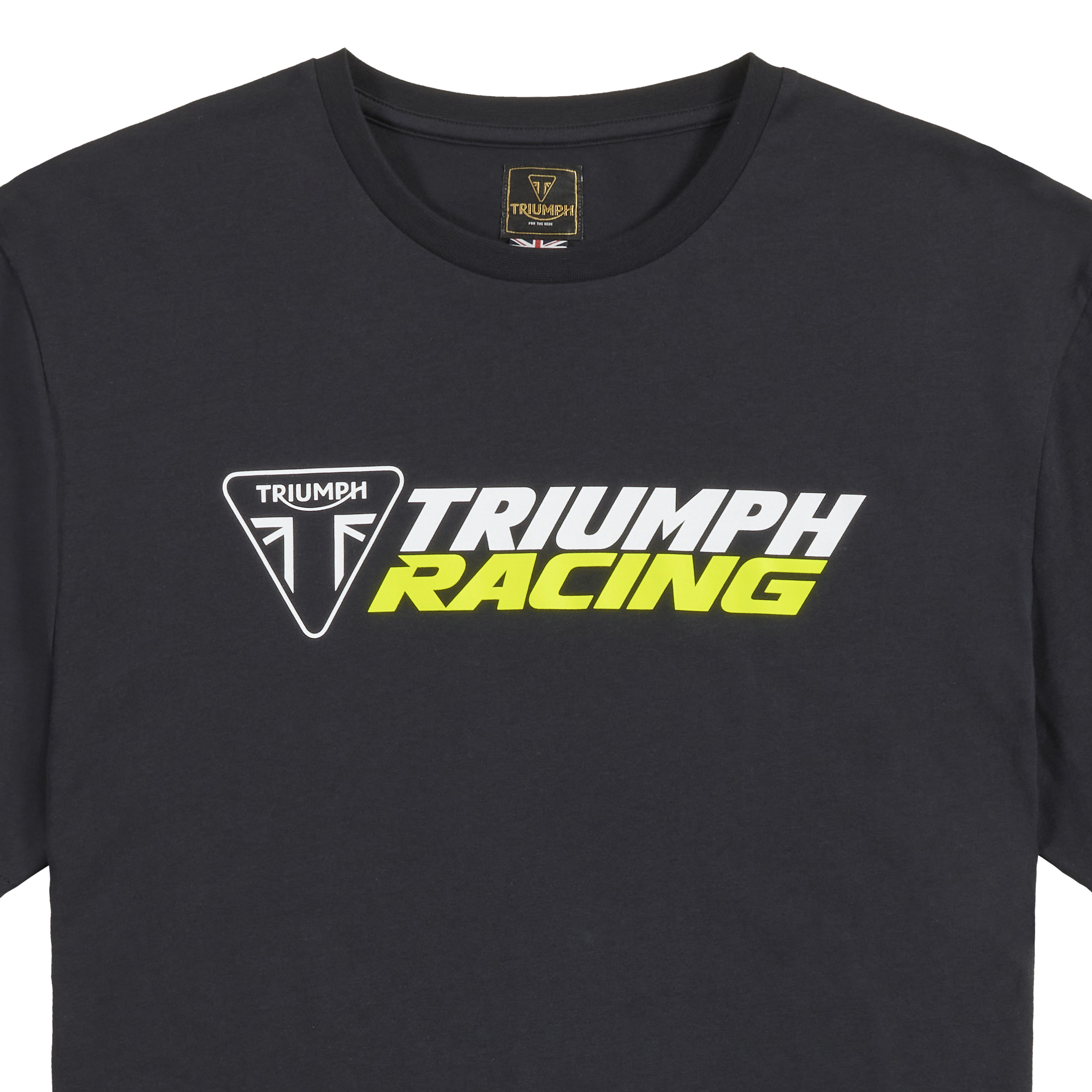 RACING TEE BLACK / YELLOW XXL image 11