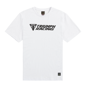 RACING TEE WHITE / BLACK XXL image 8