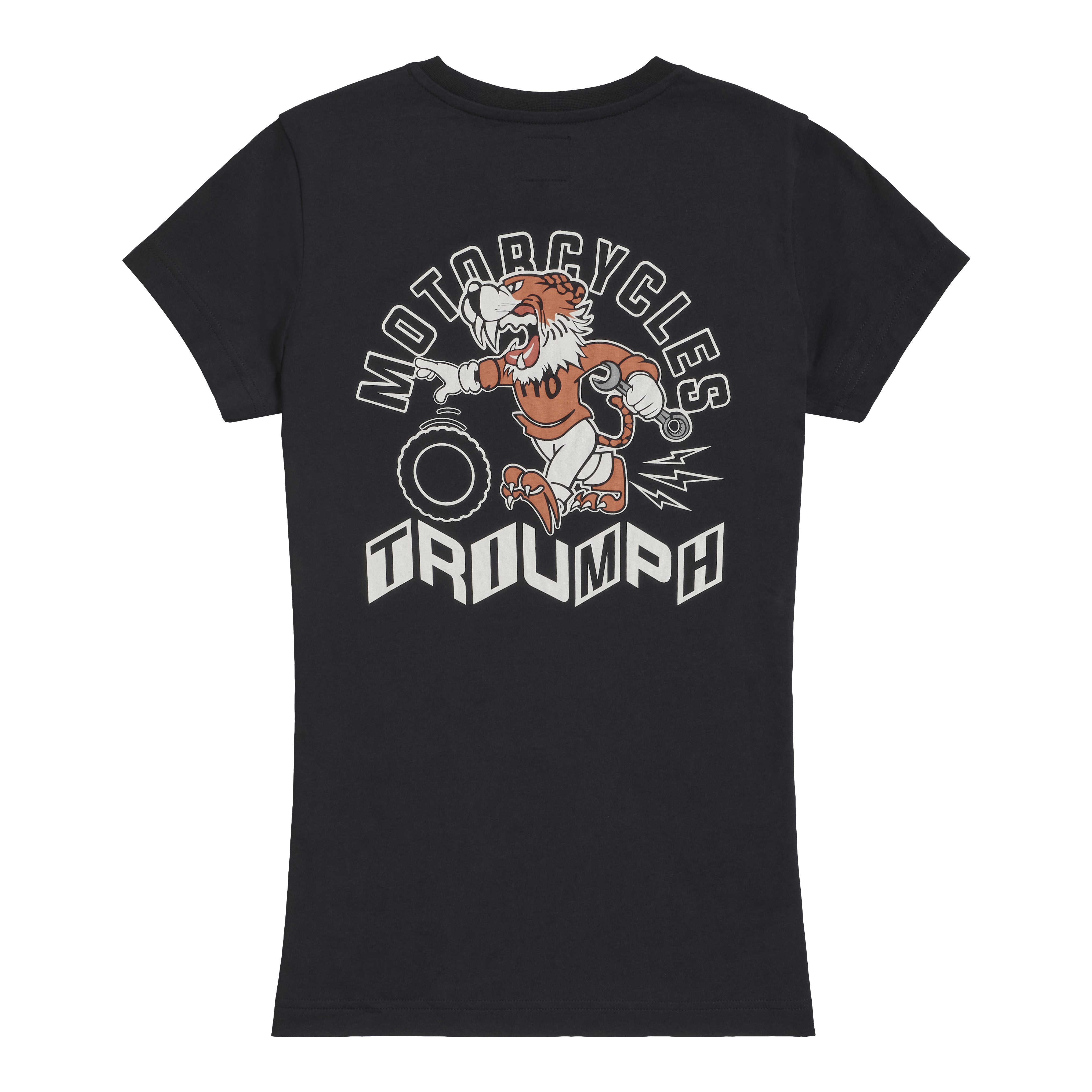 Ladies Pit Stop Tee Black photo 3