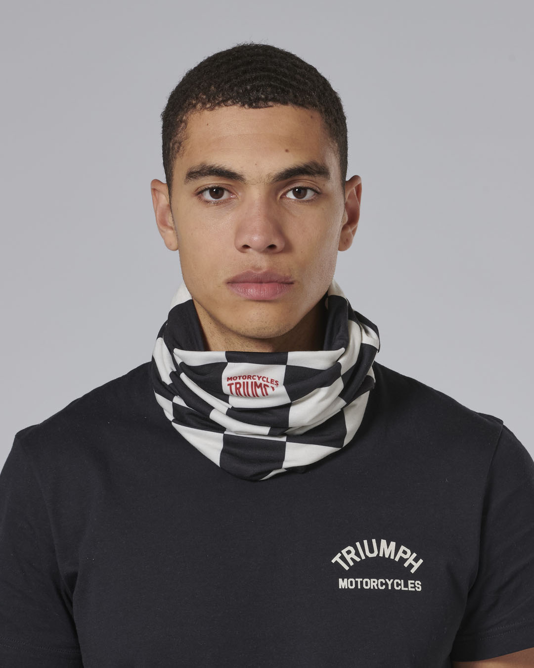 Cohen Neck Tube Black / Bone photo 4