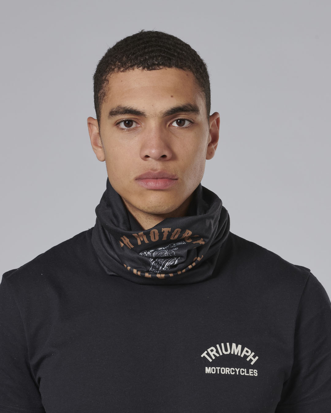 BONNE NECK TUBE BLACK / BONE photo 3