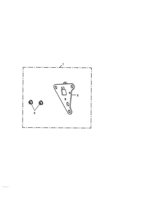 Bracket Kit, Rear Cyl Head Mount