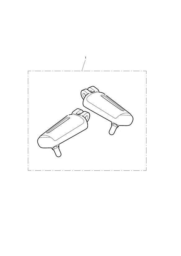 Chromeline Rider Footrests