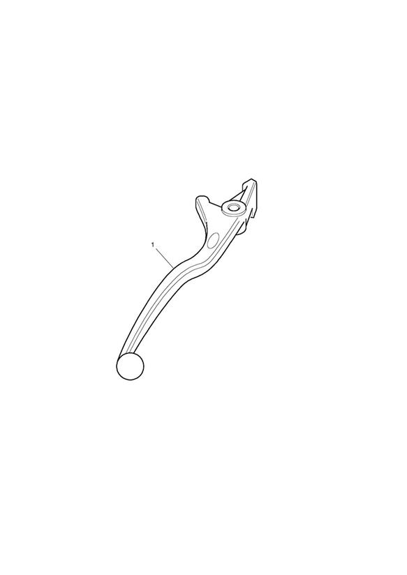 Brake Lever Kit, Chrome