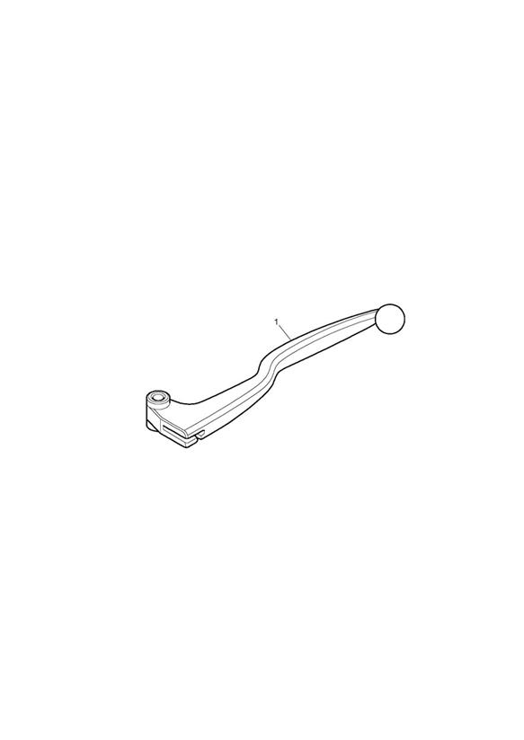 Clutch Lever Kit, Chrome