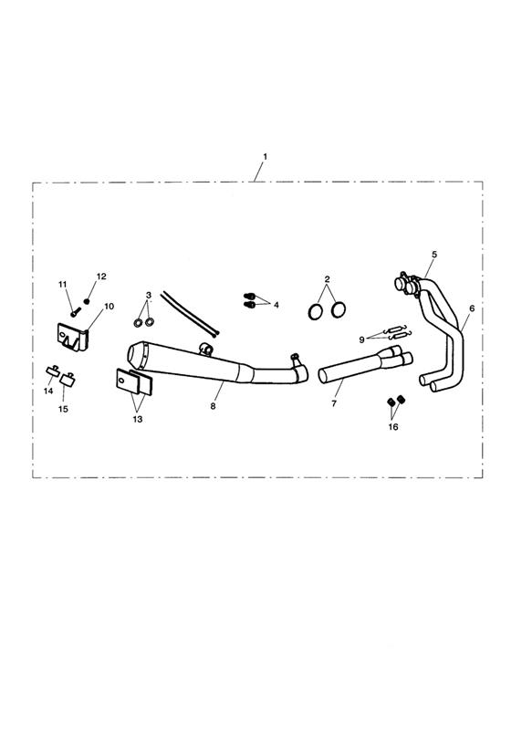 Exhaust System Assy, Arrow 2:1