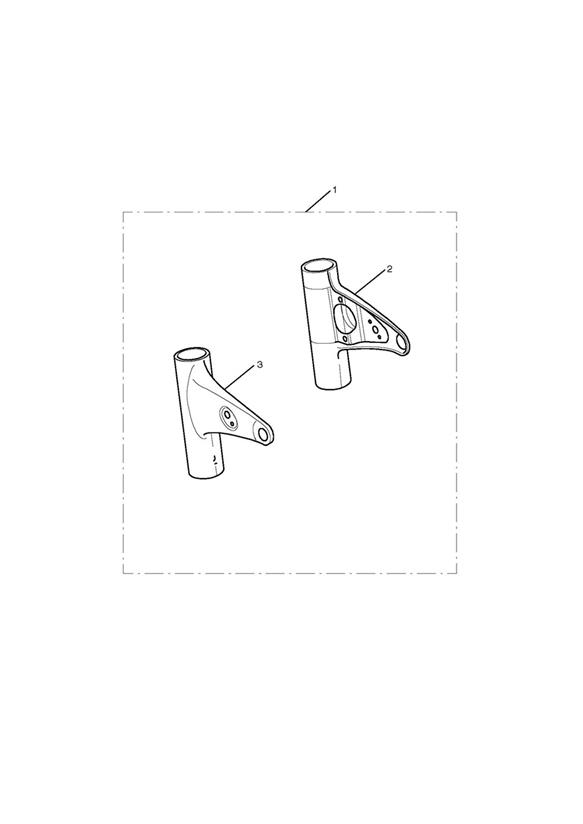 Headlight Bracket, LH, Chrome