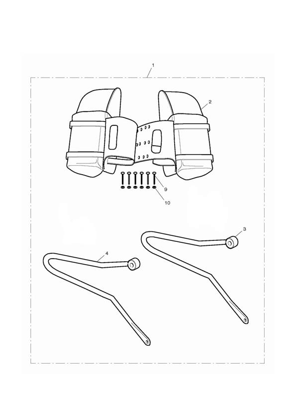 Leather Panniers (Teardrop)