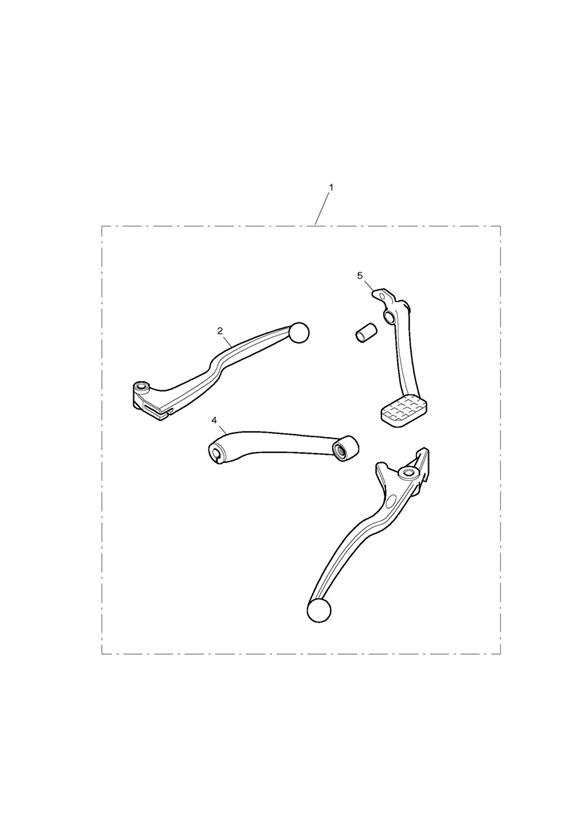 Lever Kit, Chrome