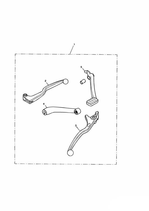 Lever Kit, Chrome