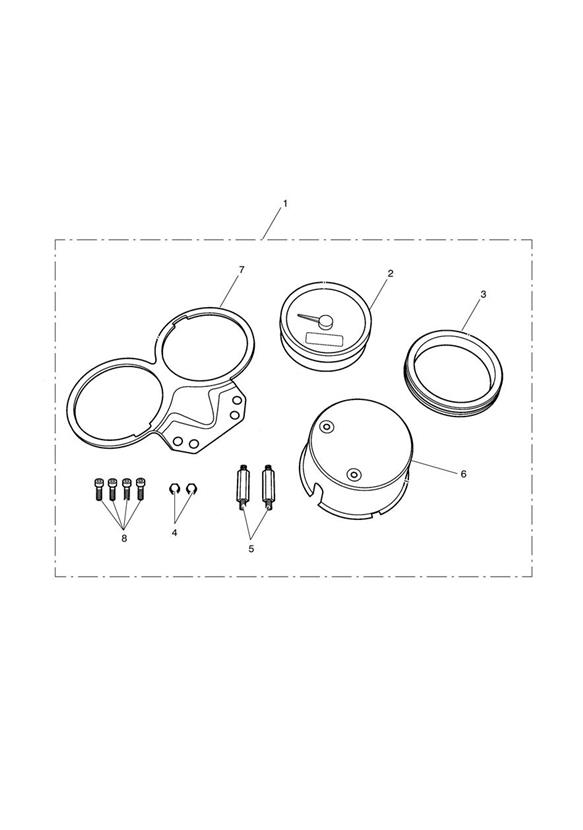 Tacho Conversion Kit 426935 >