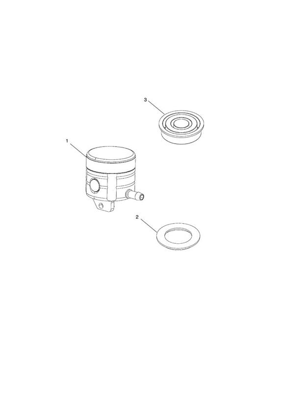 Front Brake Reservoir