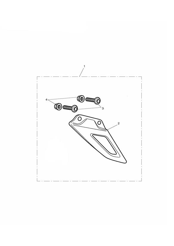 Low Chain Guard, Carbon Fibre