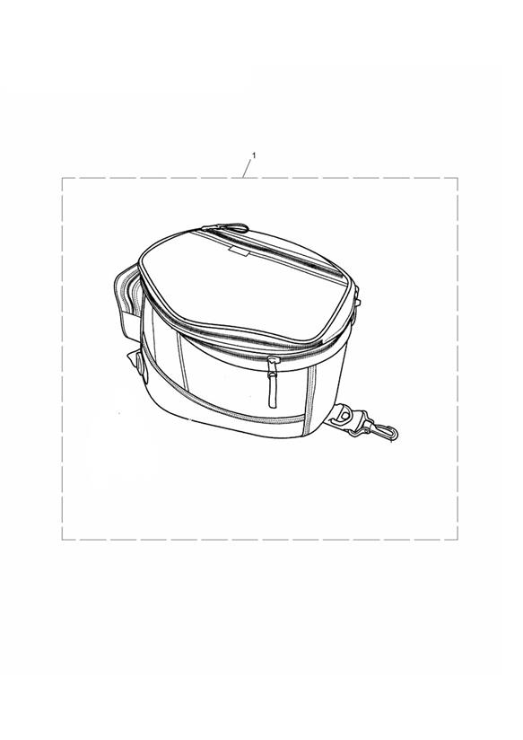 Magnetic Tank Bag Kit, 20-30L