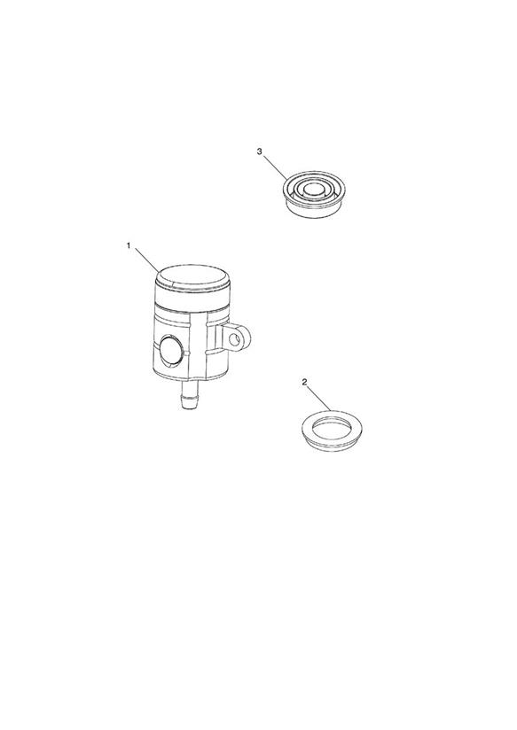 Rear Brake Reservoir