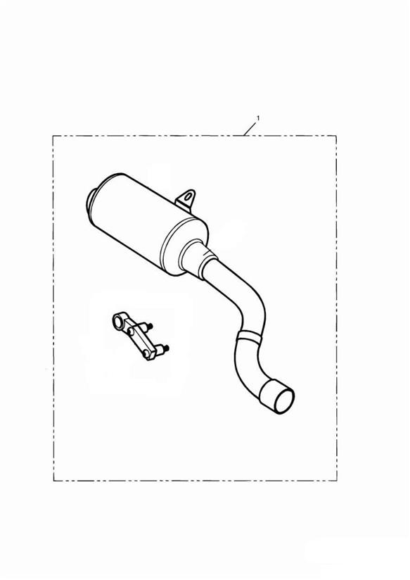 Silencer Kit, Hi-Level, Type 1E 207555 >